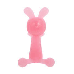 Silicone Food-Grade Baby Oral Stage Rabbit-Shaped Cartoon Soothing Teether