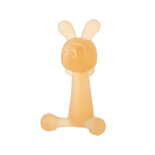 Silicone Food-Grade Baby Oral Stage Rabbit-Shaped Cartoon Soothing Teether