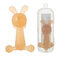 Silicone Food-Grade Baby Oral Stage Rabbit-Shaped Cartoon Soothing Teether