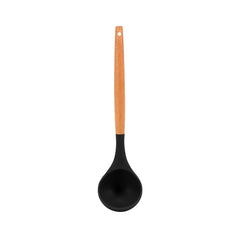 11-Piece Silicone Utensils with Wooden Handle