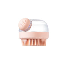 Pink Dog Bath Brush | Silicone Brush