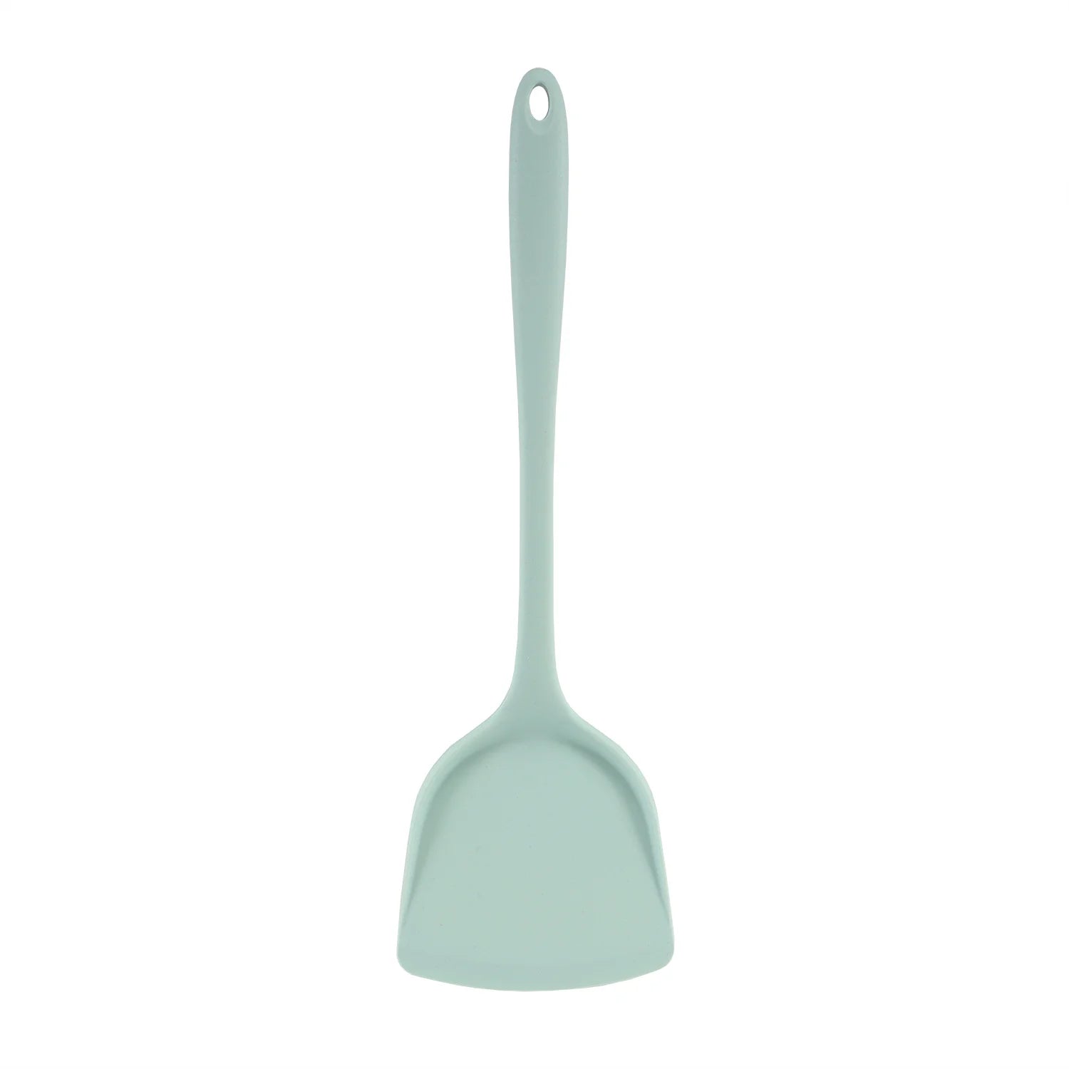 Gray Silicone Frying Spatula
