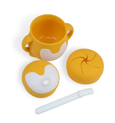 Cartoon Shaped Silicone Sippy cup for Newborn
