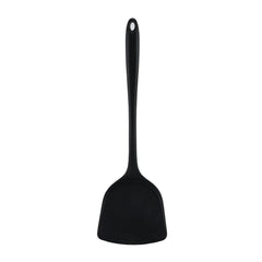 Black Silicone Frying Spatula