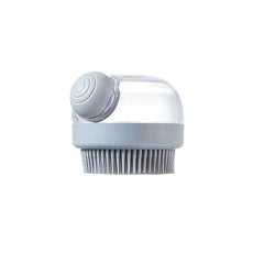 Grey Dog Bath Brush | Silicone Brush