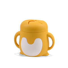 Cartoon Shaped Silicone Sippy cup for Newborn