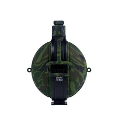 Green Print Silicone Compass Water Bottle
