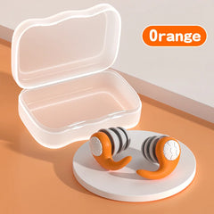 Orange 1 Pair Child Ear Plugs | Swimming Ear Plugs