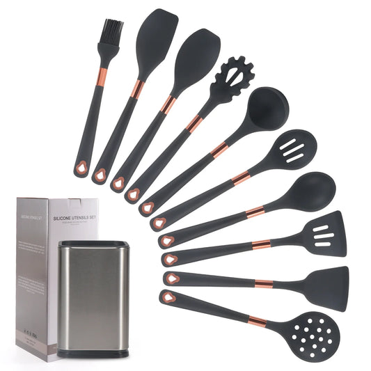 10-piece Silicone Kitchen Utensils Set