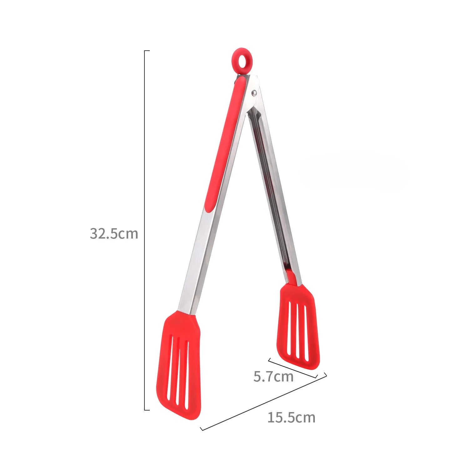 Silicone Cooking Tongs Stainless Steel