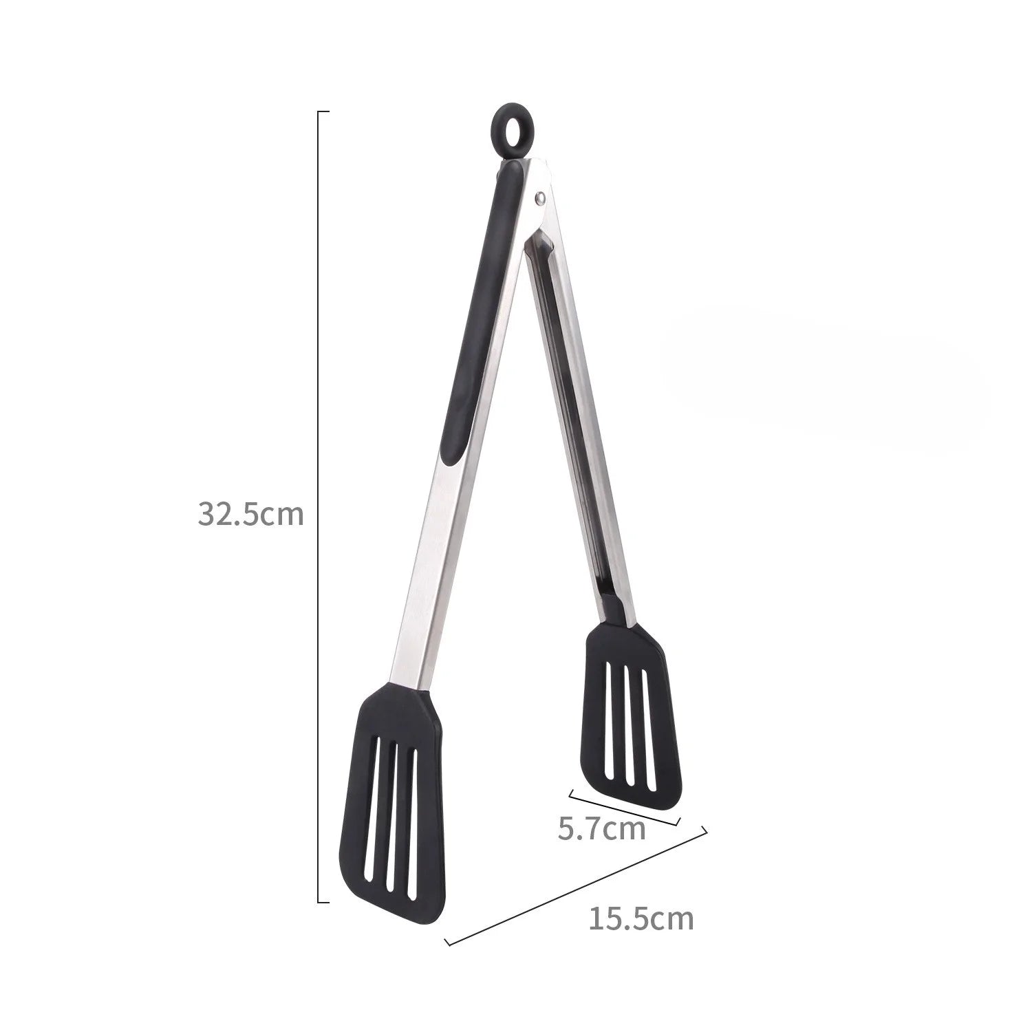 Silicone Cooking Tongs Stainless Steel