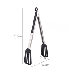 Silicone Cooking Tongs Stainless Steel