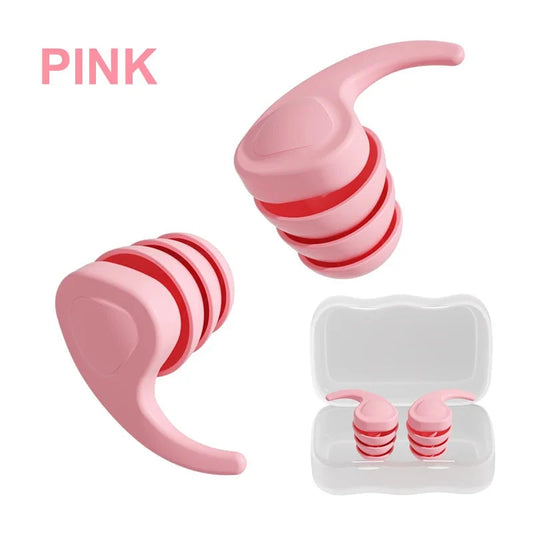 Pink Reusable Sound Insulation Earplugs | Noise Reducing Earplugs
