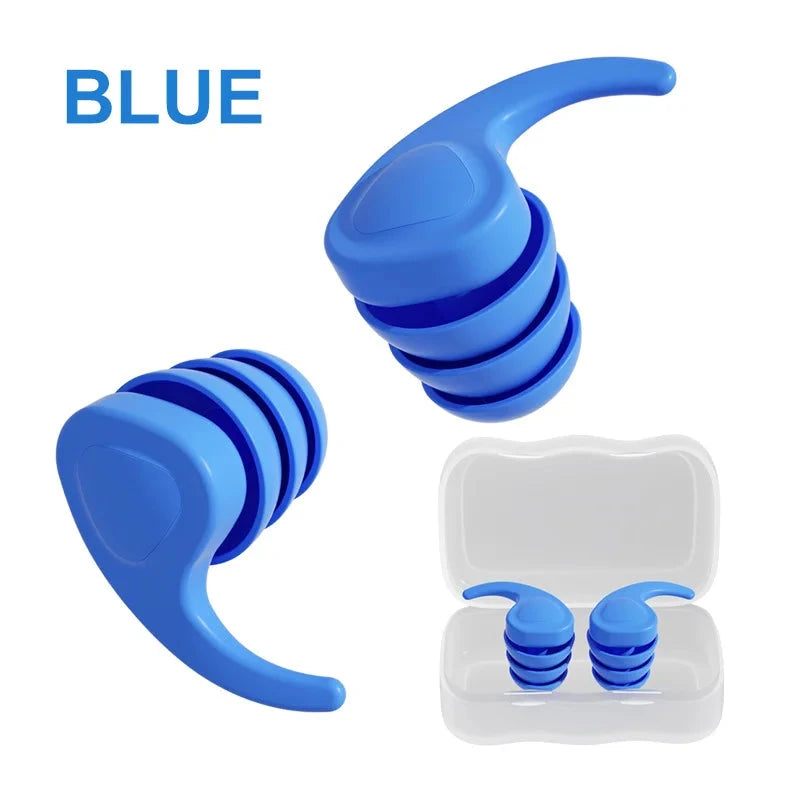 Blue Reusable Sound Insulation Earplugs | Noise Reducing Earplugs