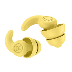 Yellow 1 Pair Silicone Ear Plugs | Earplugs to Cancel Noise