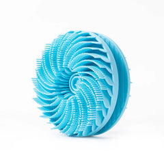 Blue Silicone Bathing Body Scrubber | Shower Scrubber