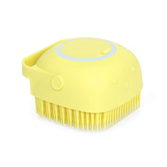 Soft Silicone Body Scrubber with soap dispenser