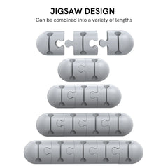 Desktop Silicone Charging Cable Organizer